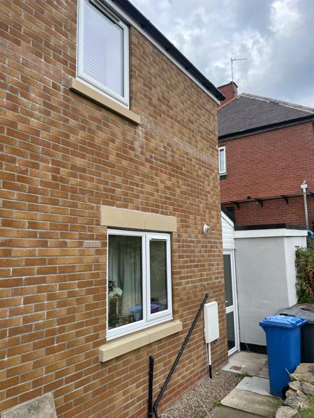 Completed brickwork on a new-build house – Staff4dshire Properties