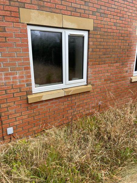 Completed brickwork on a new-build house – Staff4dshire Properties