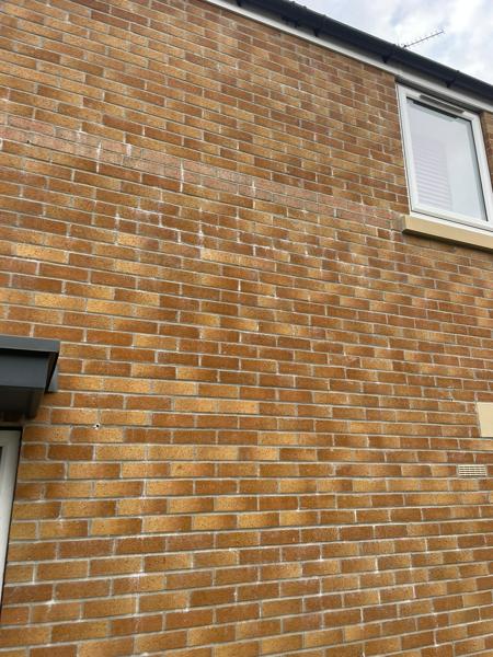 Completed brickwork on a new-build house – Staff4dshire Properties
