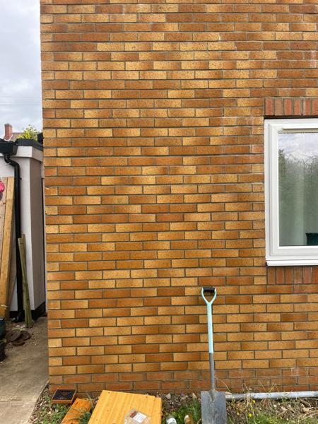 Completed brickwork on a new-build house – Staff4dshire Properties
