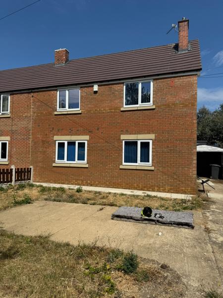 Completed brickwork on a new-build house – Staff4dshire Properties