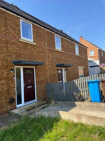 Completed brickwork to a semi-detached house – Staff4dshire Properties