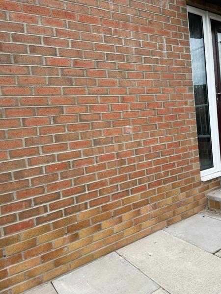 Completed brickwork to a semi-detached house – Staff4dshire Properties