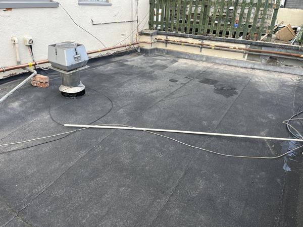 New torch-on felt flat roof – Staff4dshire Roofing Specialists